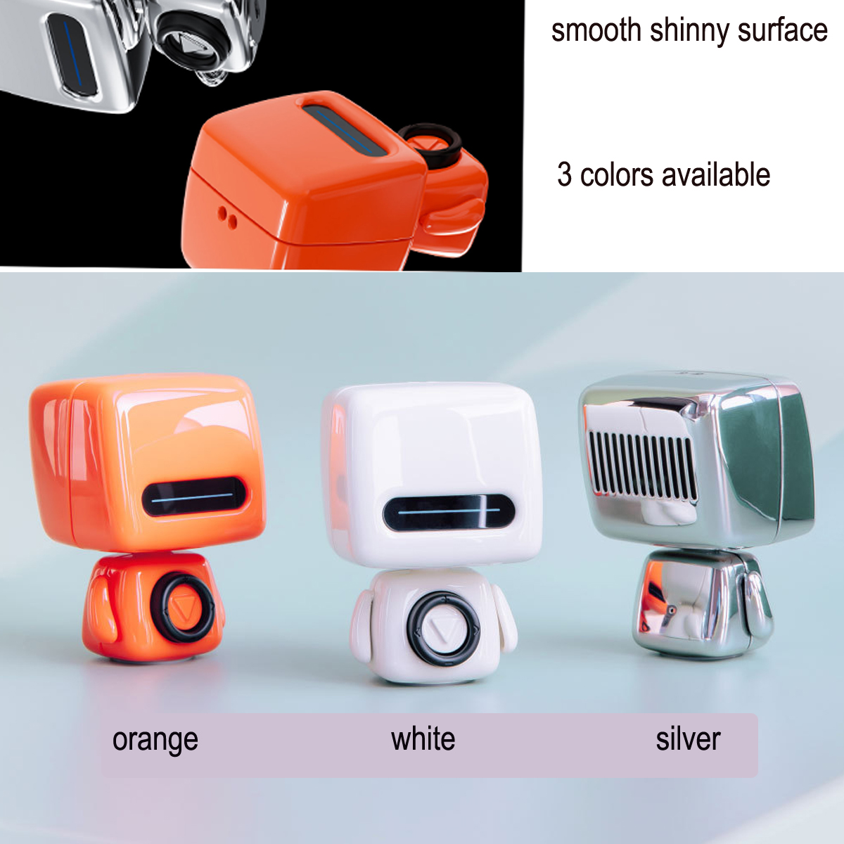 Mini Robot Portable Wireless Speaker 2