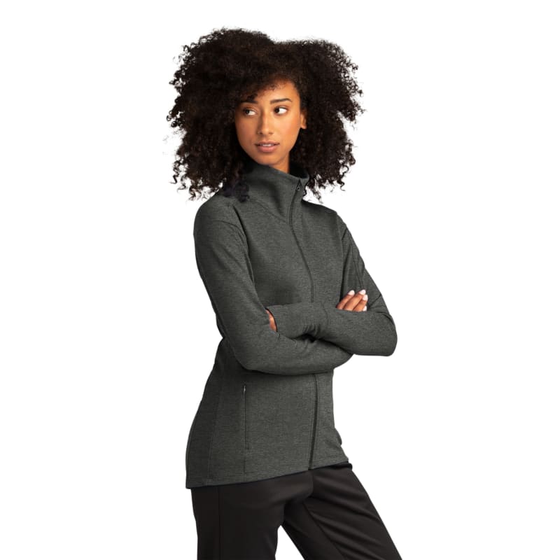 Sport-Tek Women's Sport-Wick Flex Fleece Full-Zip. 3