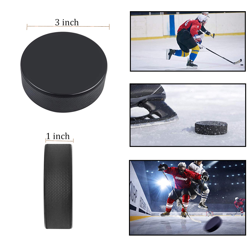 Official-Sized Hockey Puck, custom sports ball with logo imprint 1