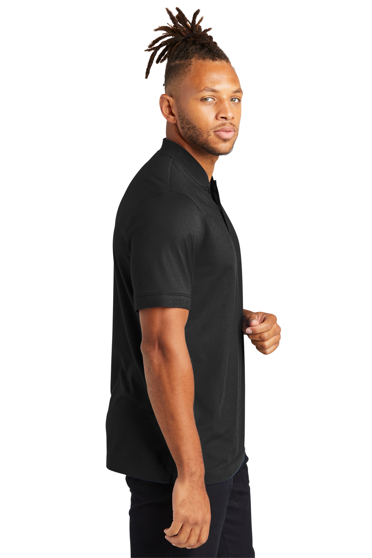 Mercer+Mettle Stretch Pique Henley MM1008 22