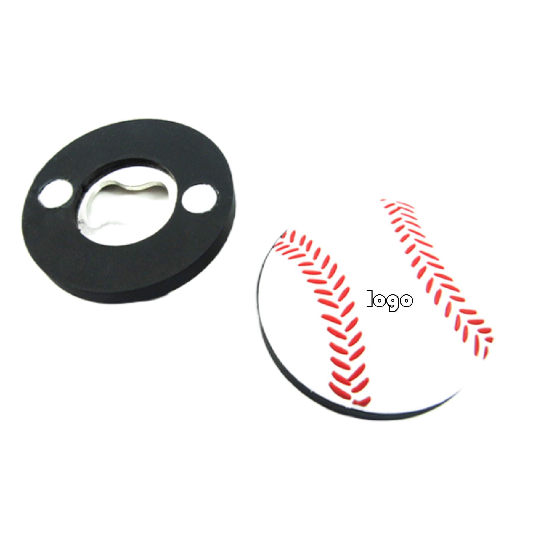 Baseball Shaped Magnetic Bottle Opener (direct import) 1