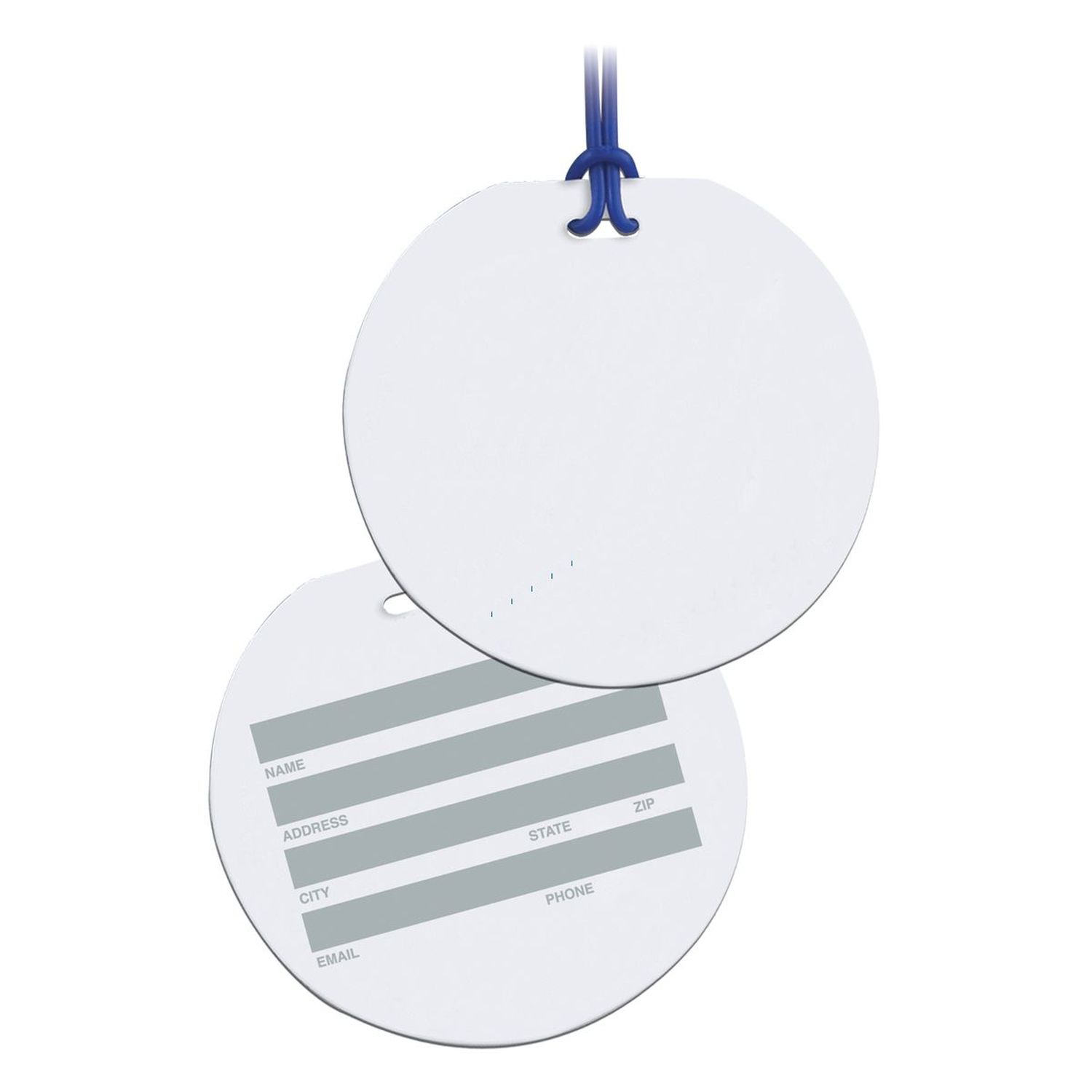 Round Celebrity Bag Tag - 4CP 11