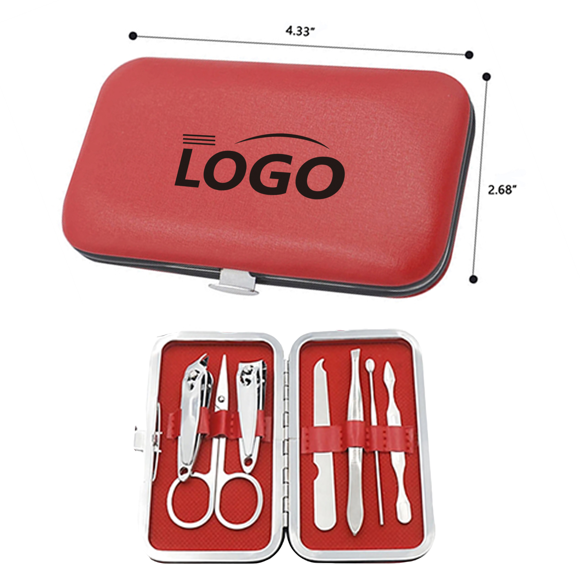 Professional Stainless Steel Nail Scissors Manicure Set 1