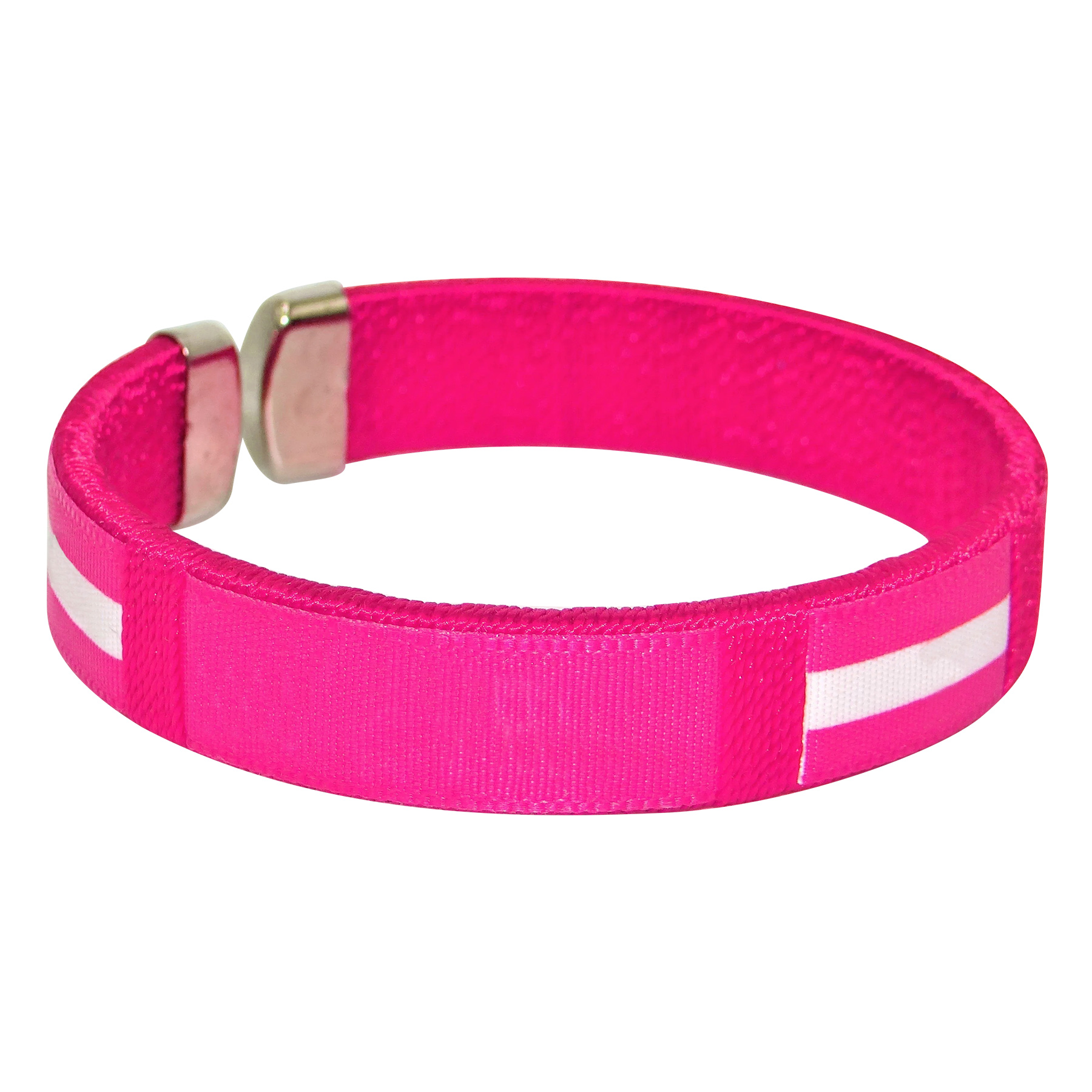 Fan Woven Bracelets With Plastic Clasp For Sports Event 3