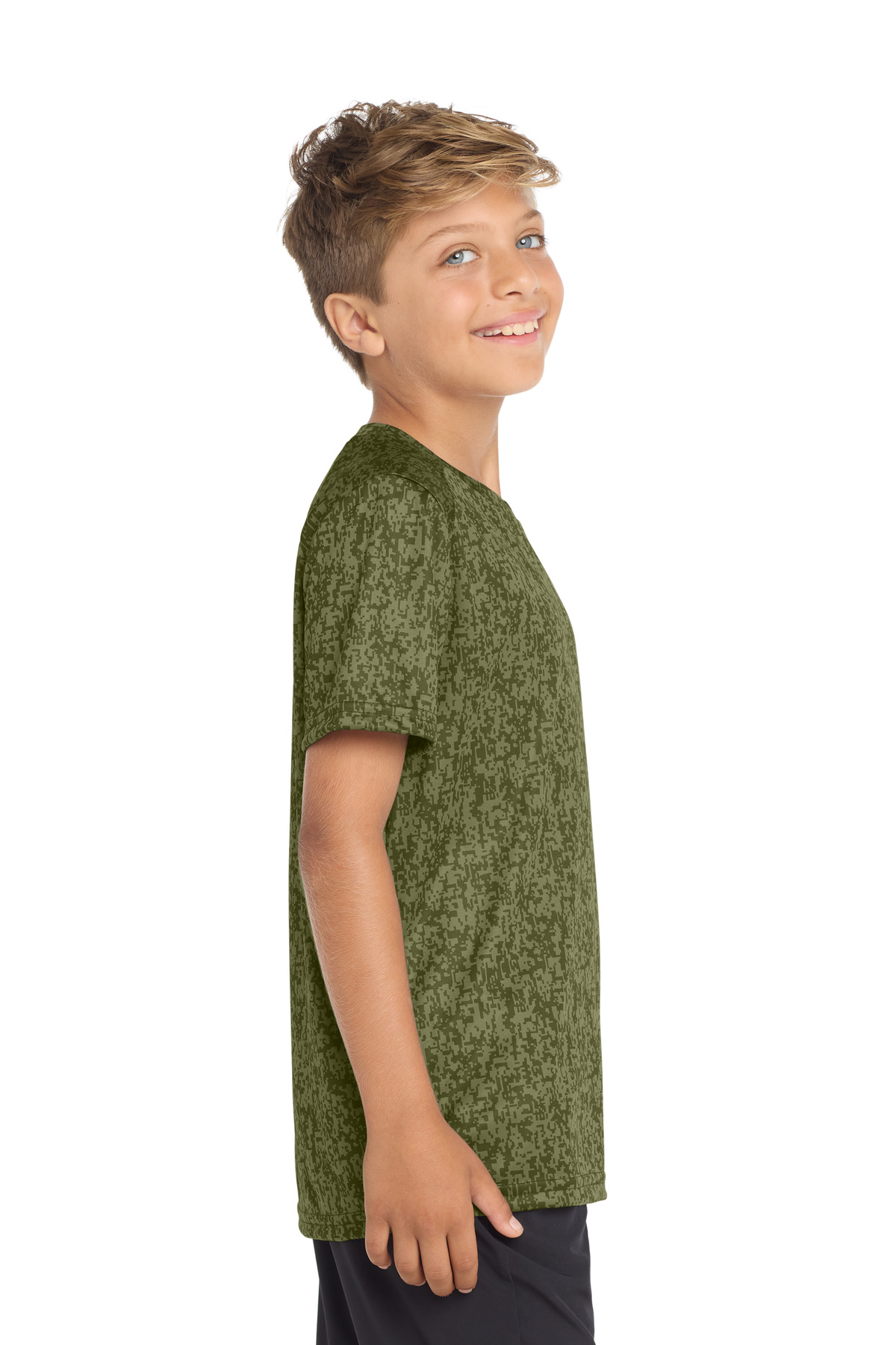 Sport-Tek Youth Digi Camo Tee. YST460 22
