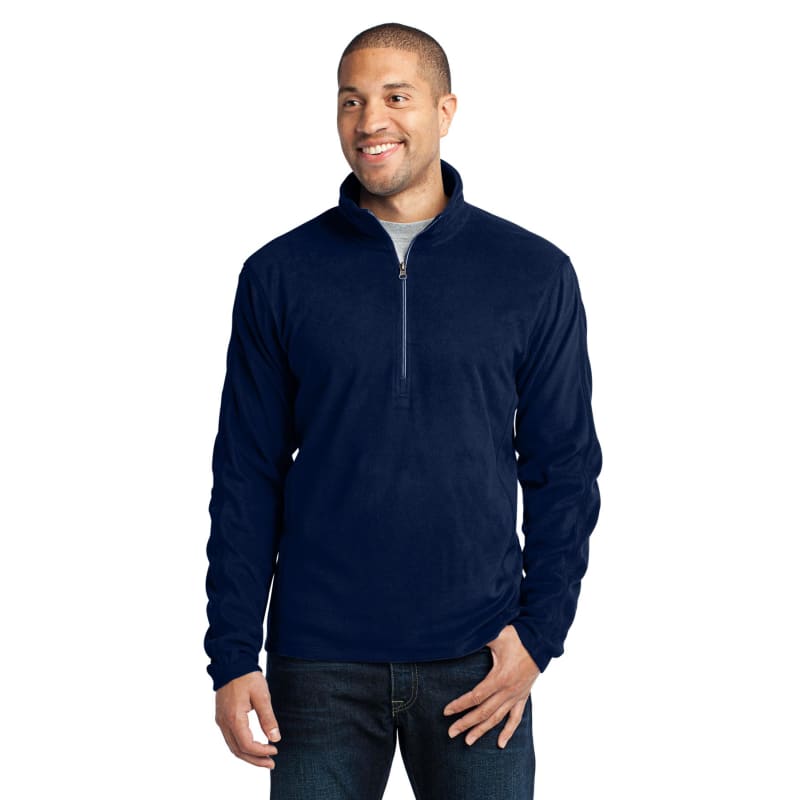 Port Authority Microfleece 1/2-Zip Pullover., custom hoodie or sweatshirt with logo imprint 7