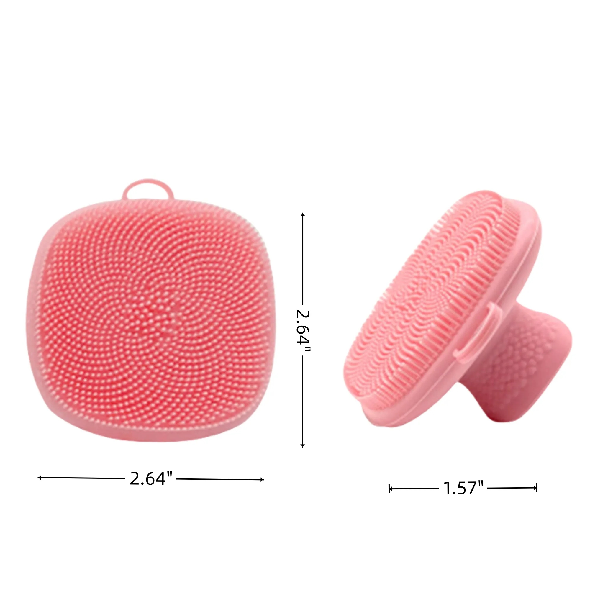 Silicone Facial Cleaning Brush Face Scrubber Makeup Remover 7