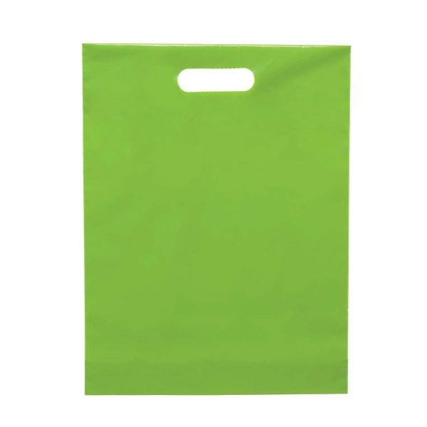 Plastic Die Cut Handle Bag - 12 " x 4 " x 15.75 " 2