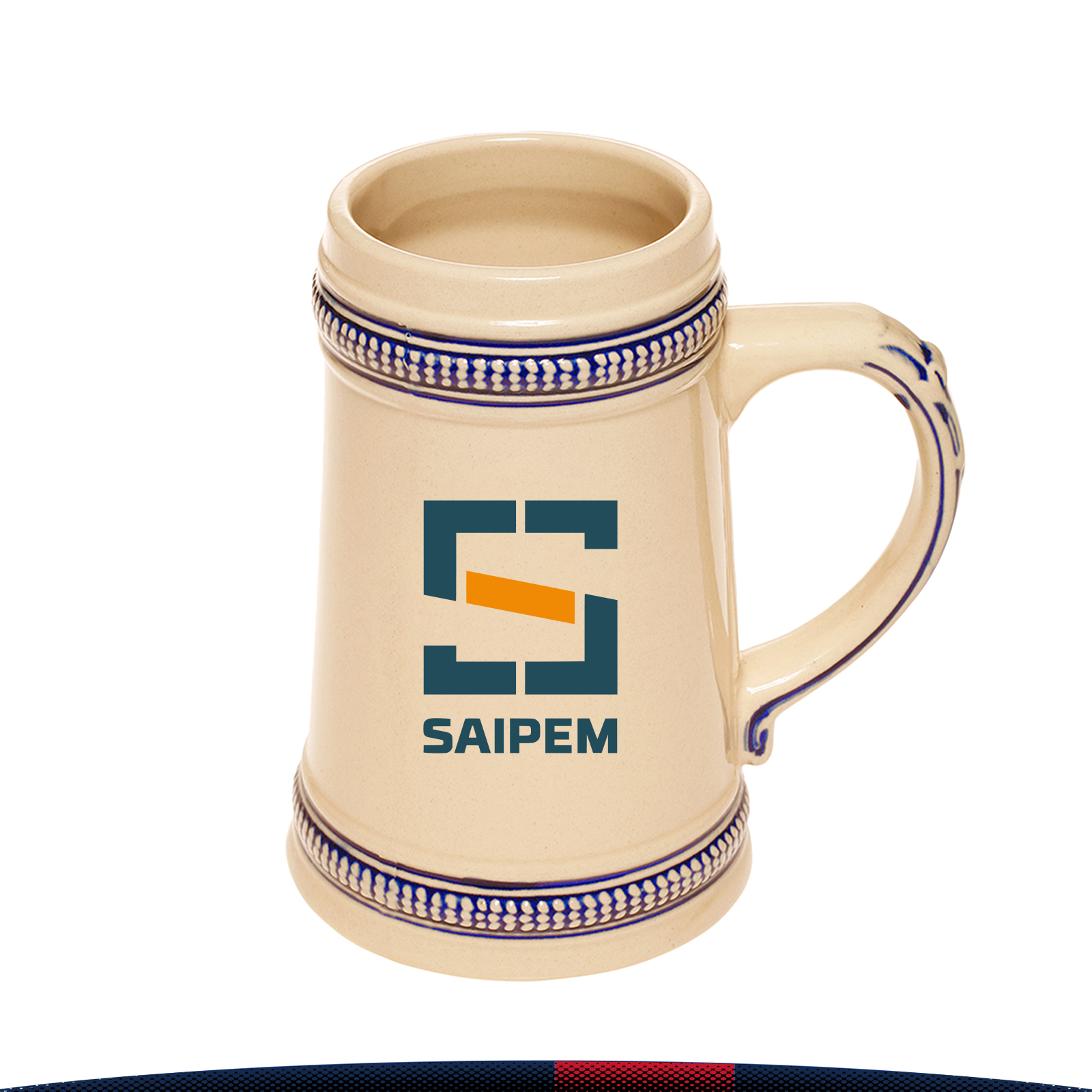 18.5 oz. Ploof Ceramic Beer Mugs 1