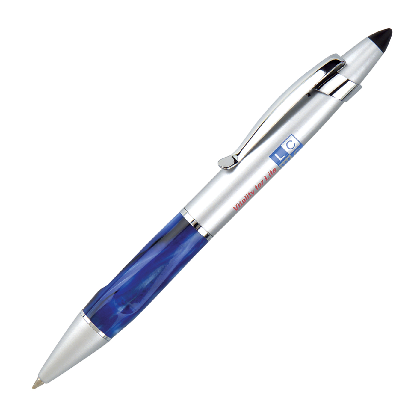 Media Twist Action Promotional Pens with Acrylic Resin 2