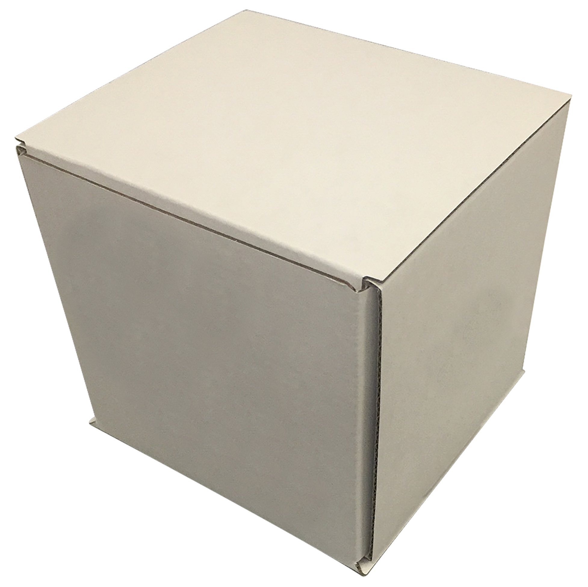 4" x 4" x 4" - E-Flute Inside Tuck Box 2