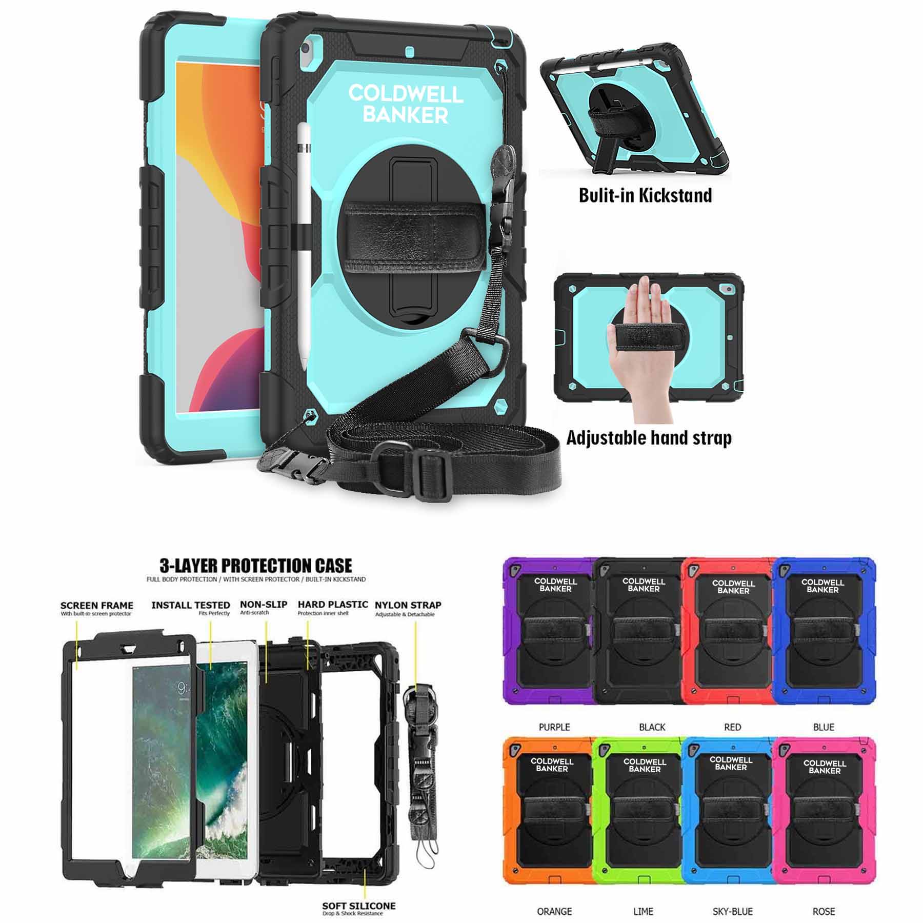 iBank ® Shockproof Case for iPad Mini 7 (A17 Pro) 2024 / Mini 6 8.3" 1