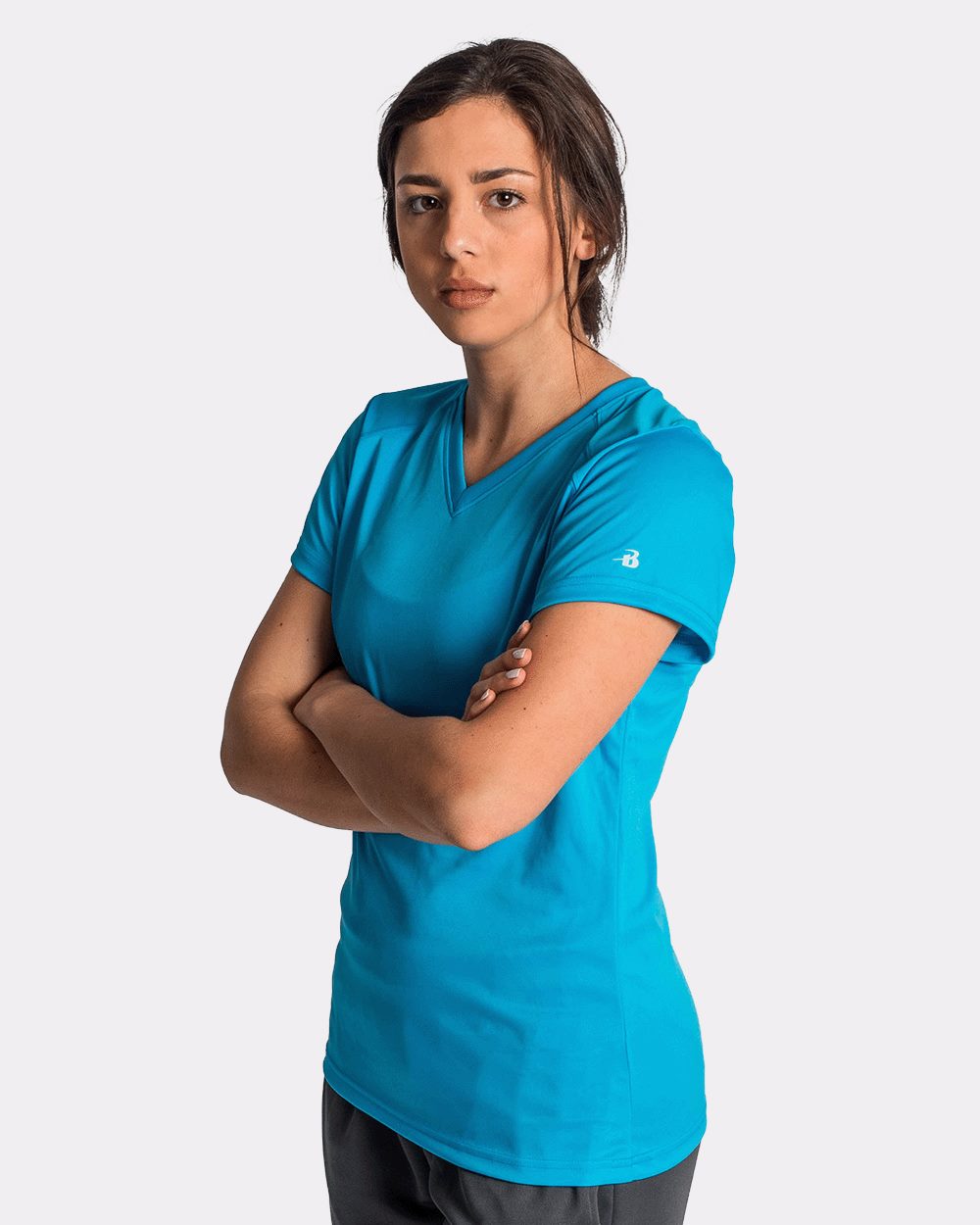 Women's B-Core V-Neck T-Shirt - 4162 80