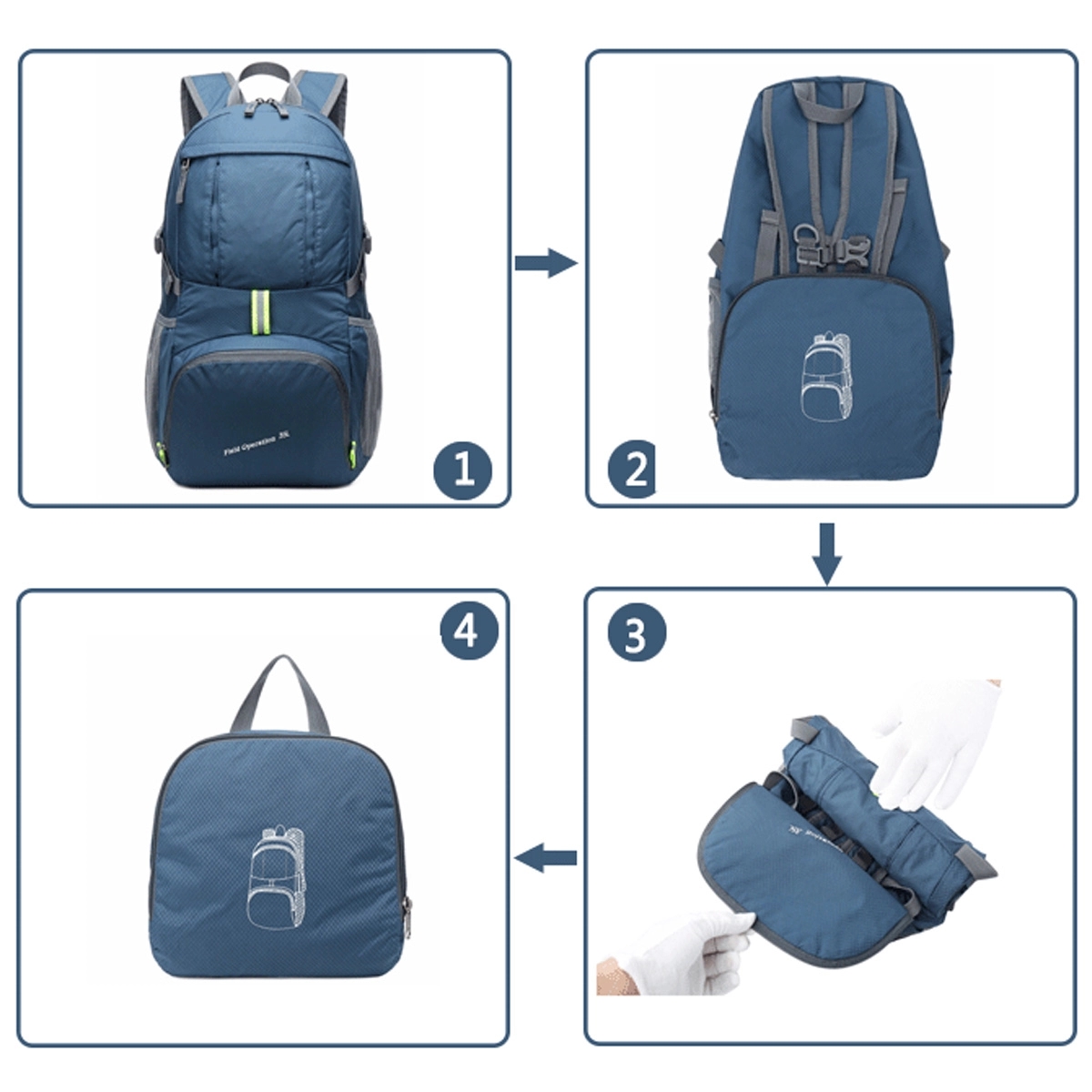 Waterproof Packable Backpack 3