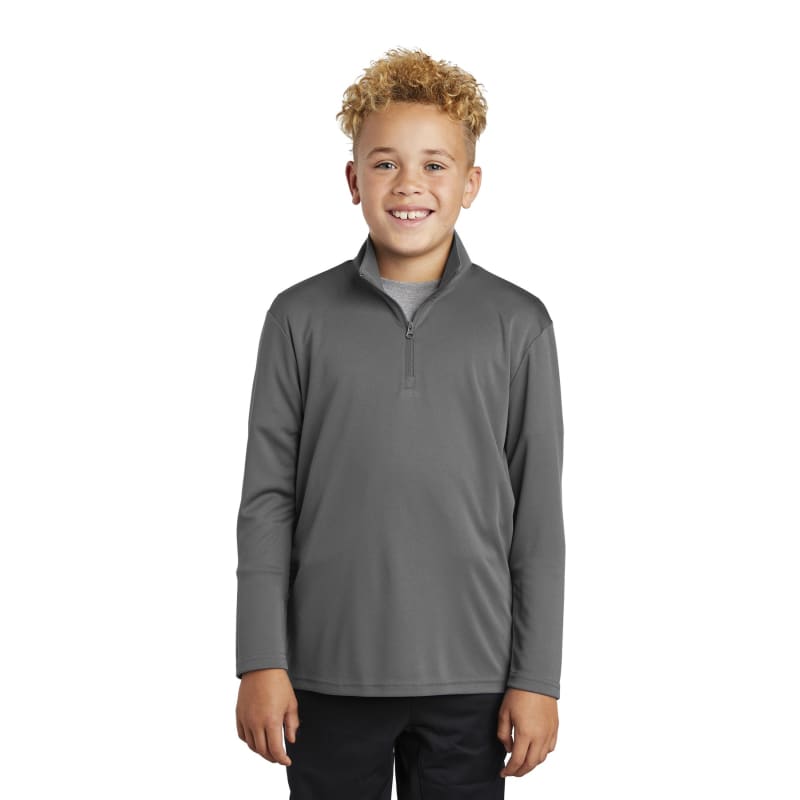 Sport-Tek Youth PosiCharge Competitor 1/4-Zip Pullover. 16