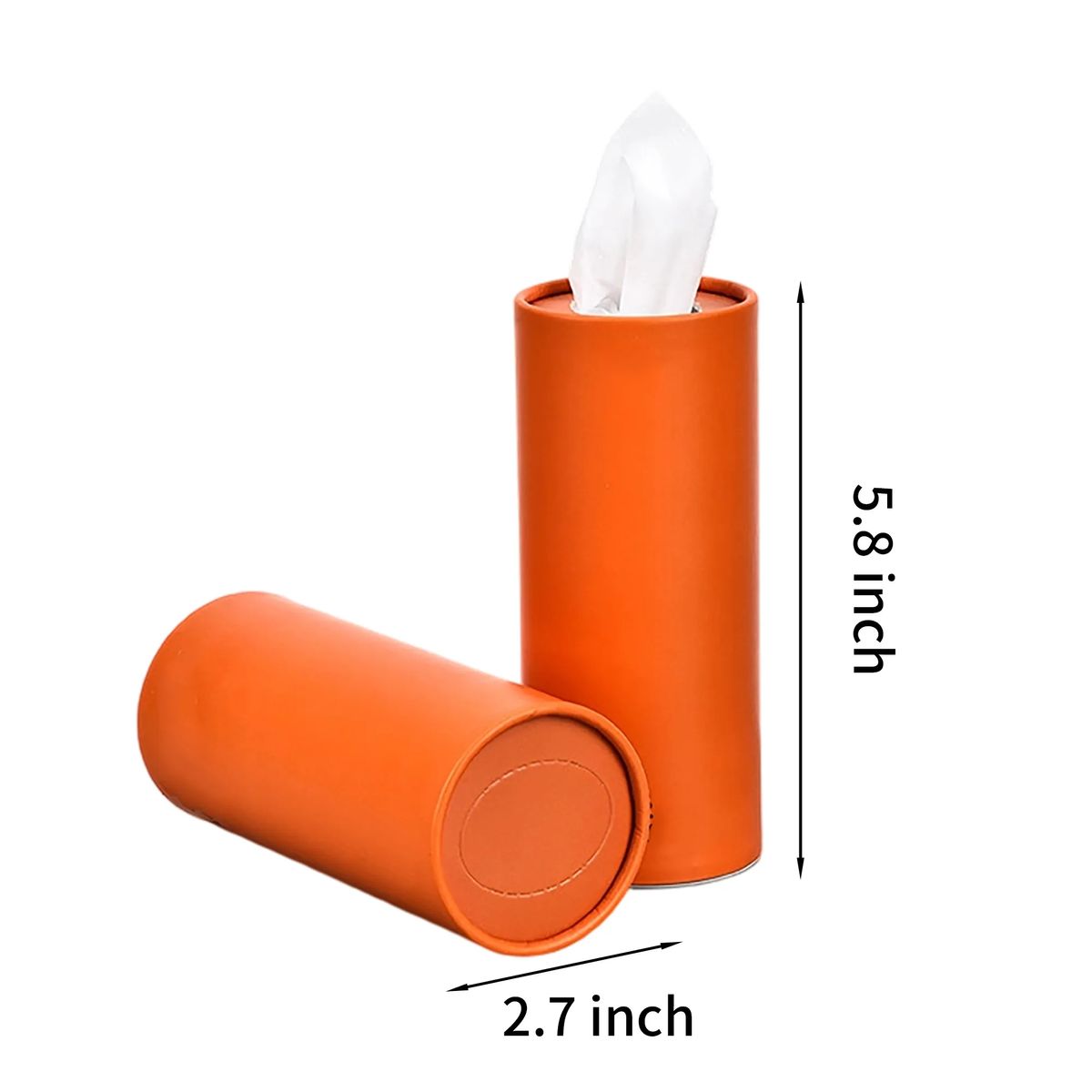 Travel Size Round Tissue Holder for Cars and Trucks 5