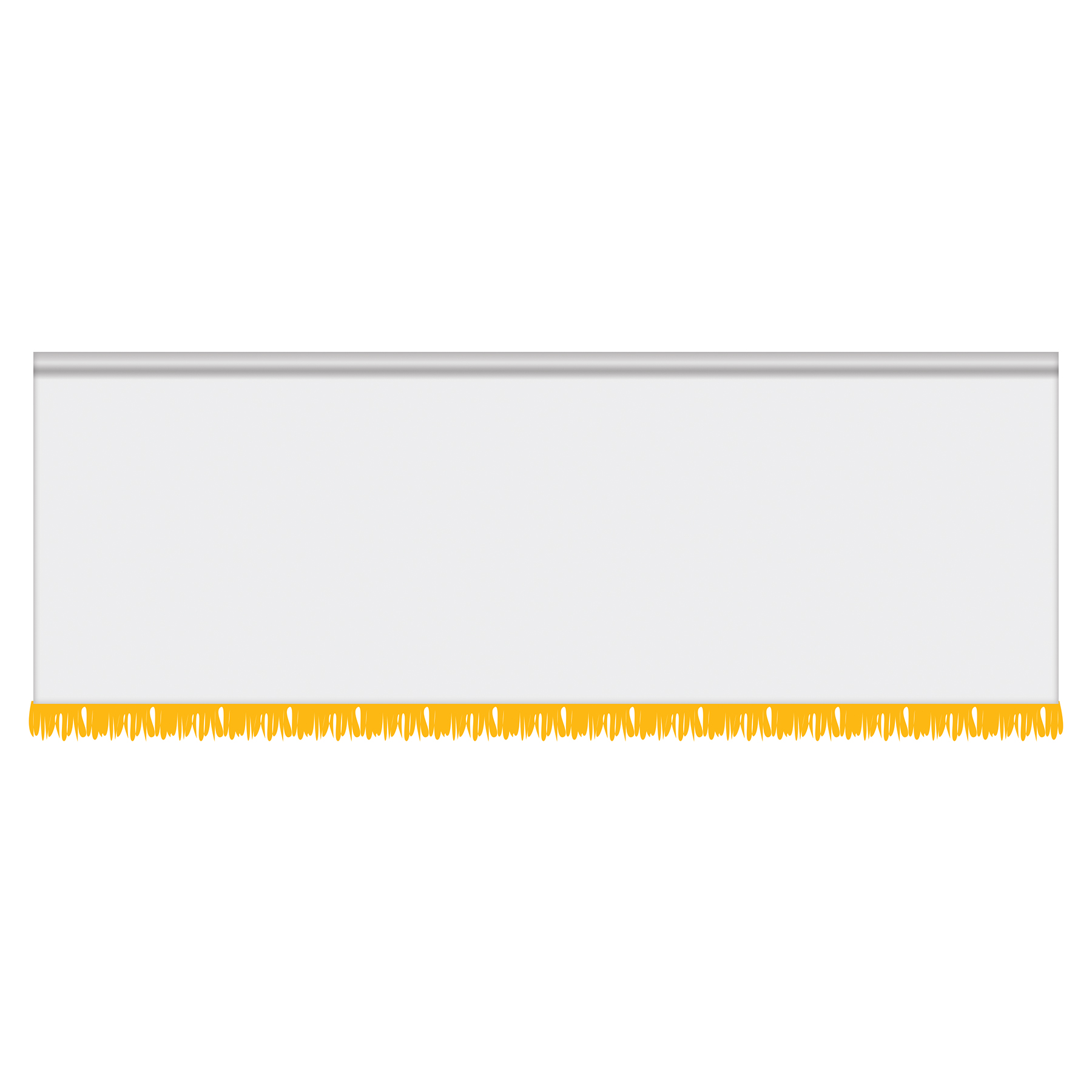 2.5' x 8' Parade Lead Banner with Fringe 7