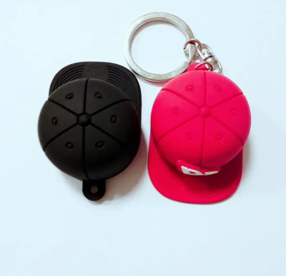 Mini Baseball Cap Keychain 2