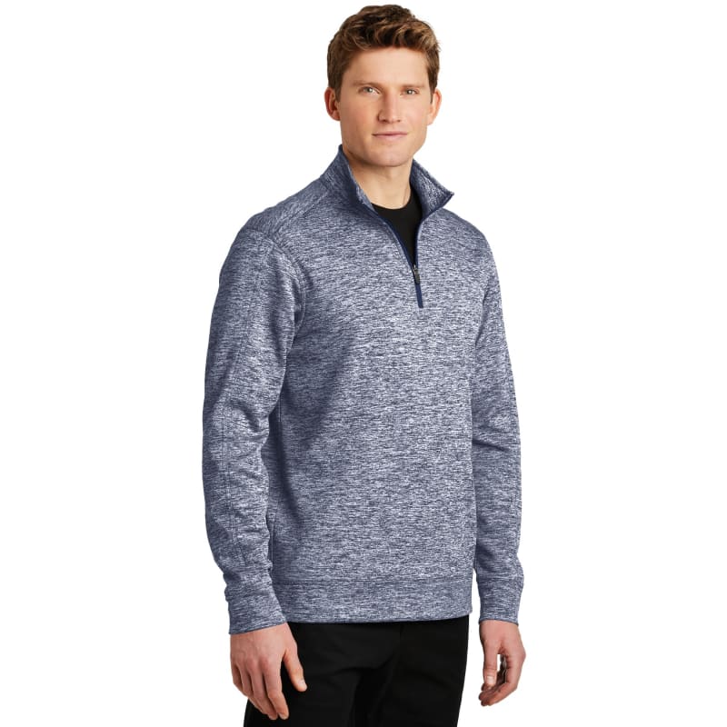 Sport-Tek PosiCharge Electric Heather Fleece 1/4-Zip Pullover. 14