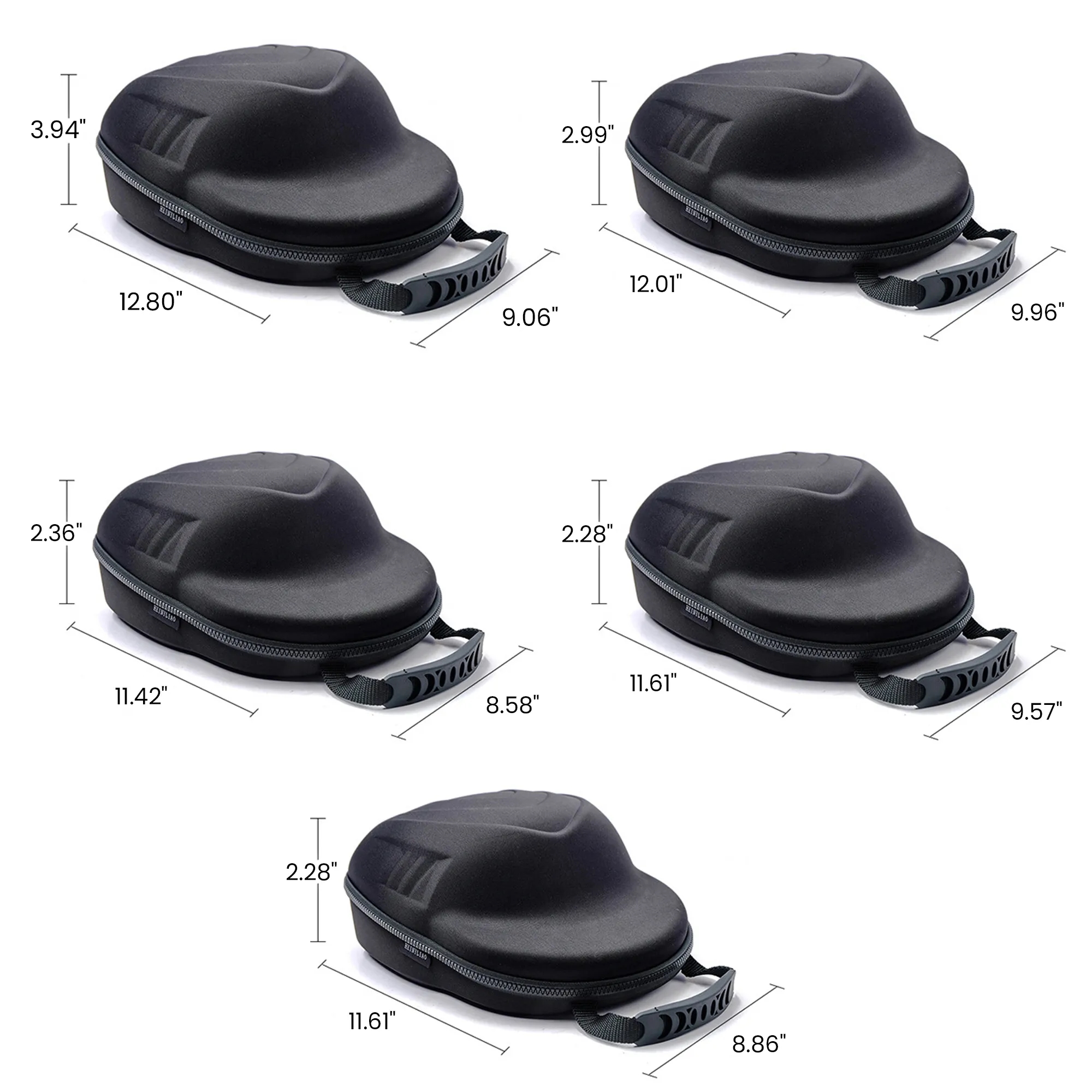 Portable Anti-pressure Cowboy Hat Baseball Cap Storage Box 2