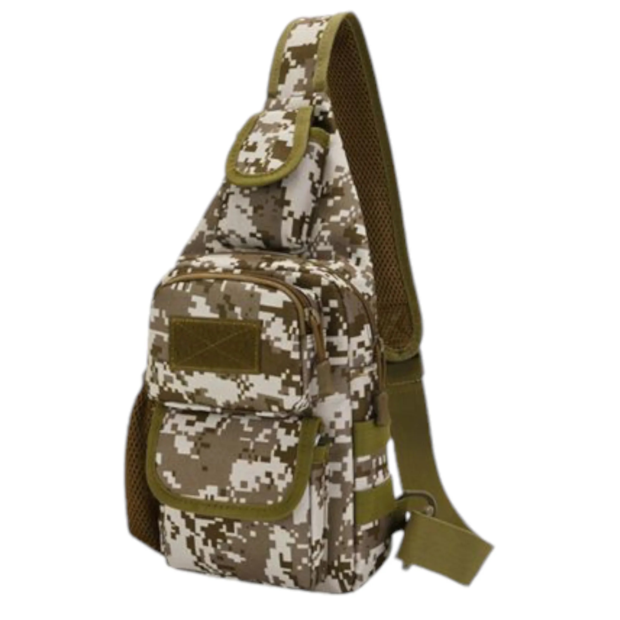 14.9" x 1.9" x 7.1" Outdoor Camouflage Tactical Chest Bag 3