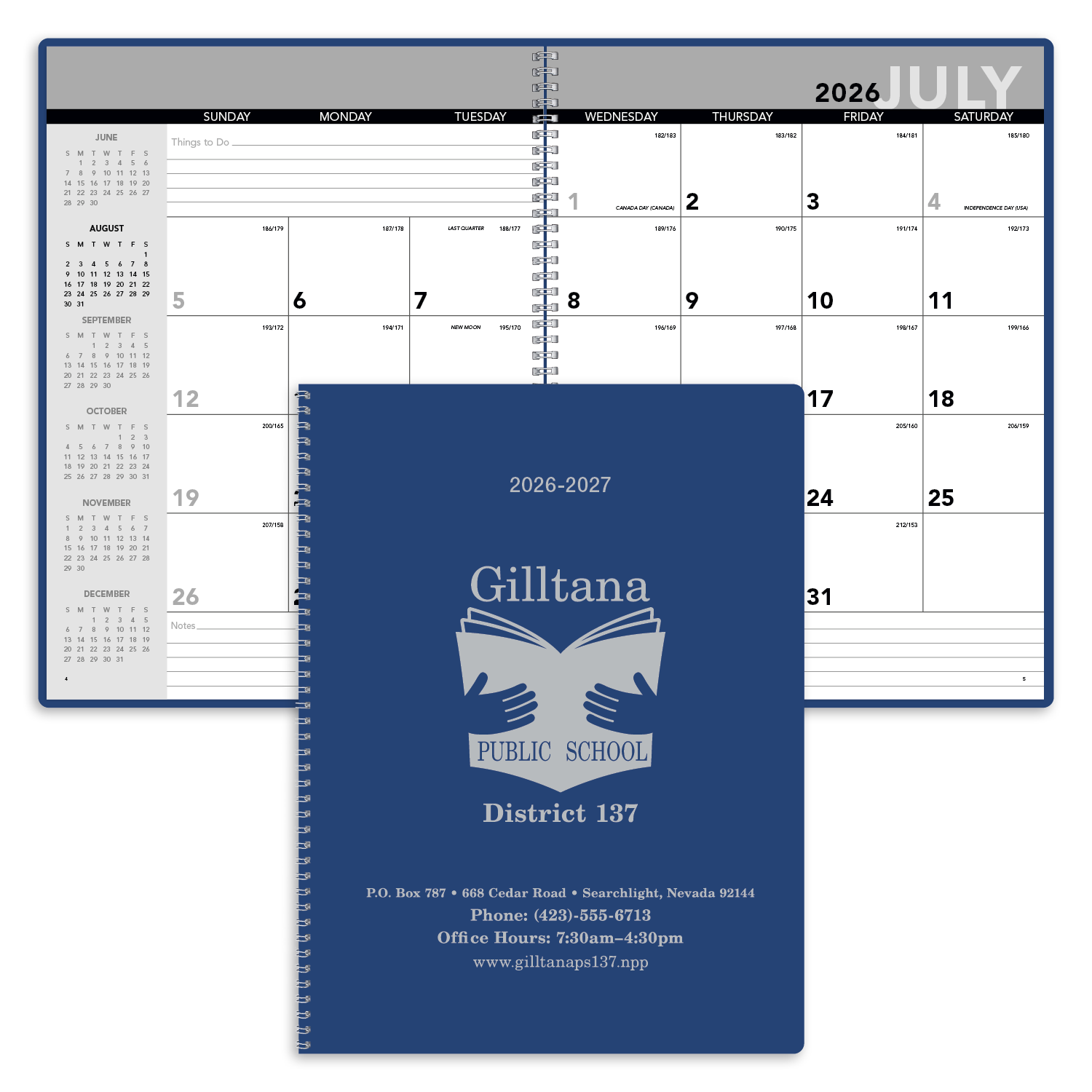 Triumph® Calendars Academic Monthly Planner 125