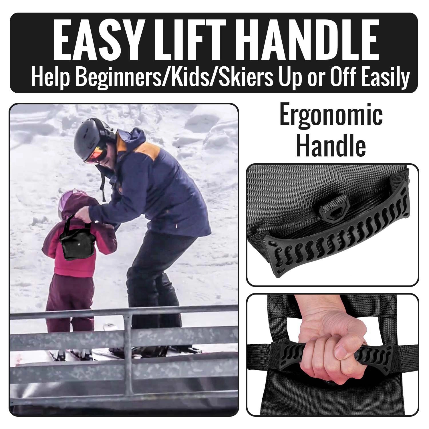 Children'S Ski Safety Training Belt 2