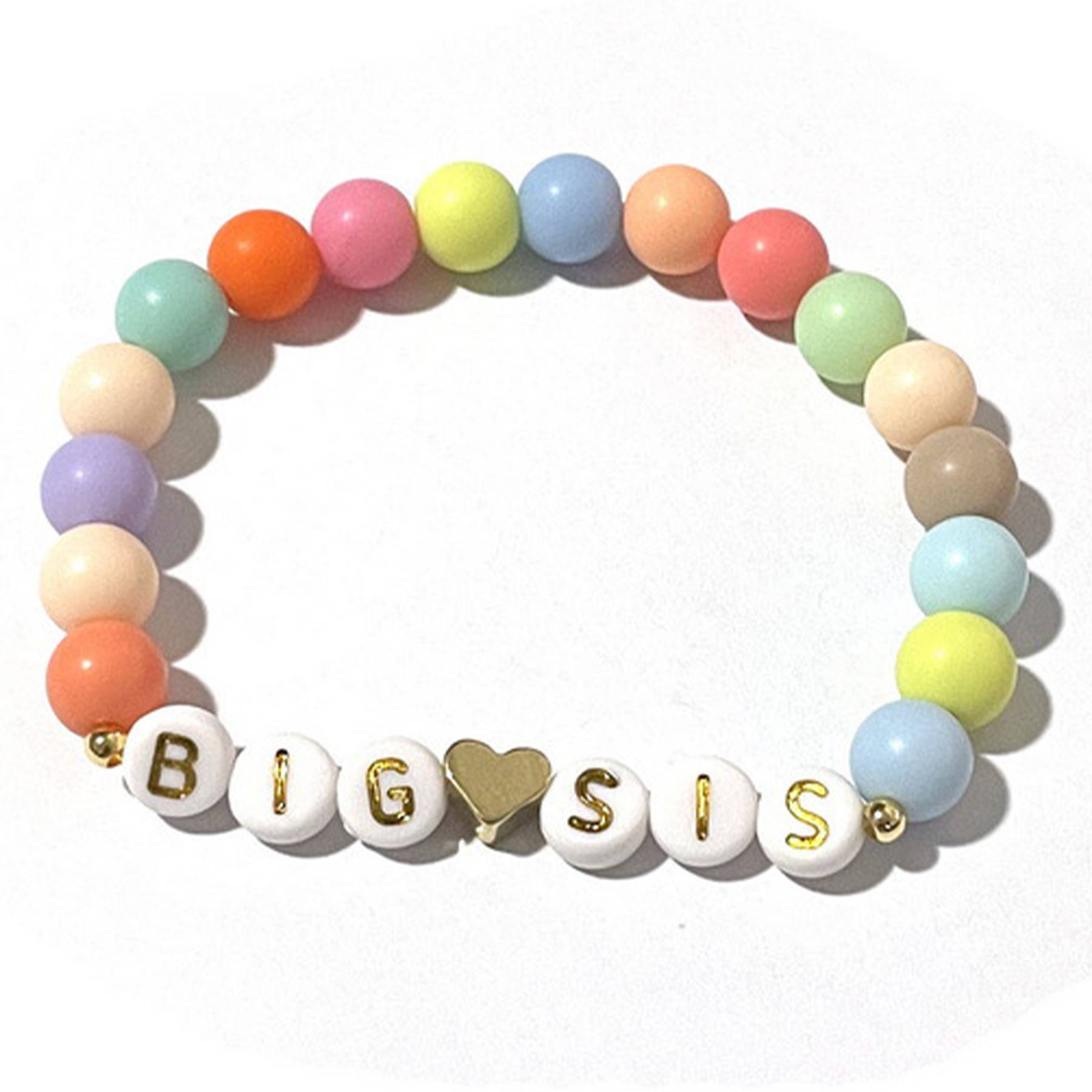 Plastic Handmade beaded rice bead bracelet 5