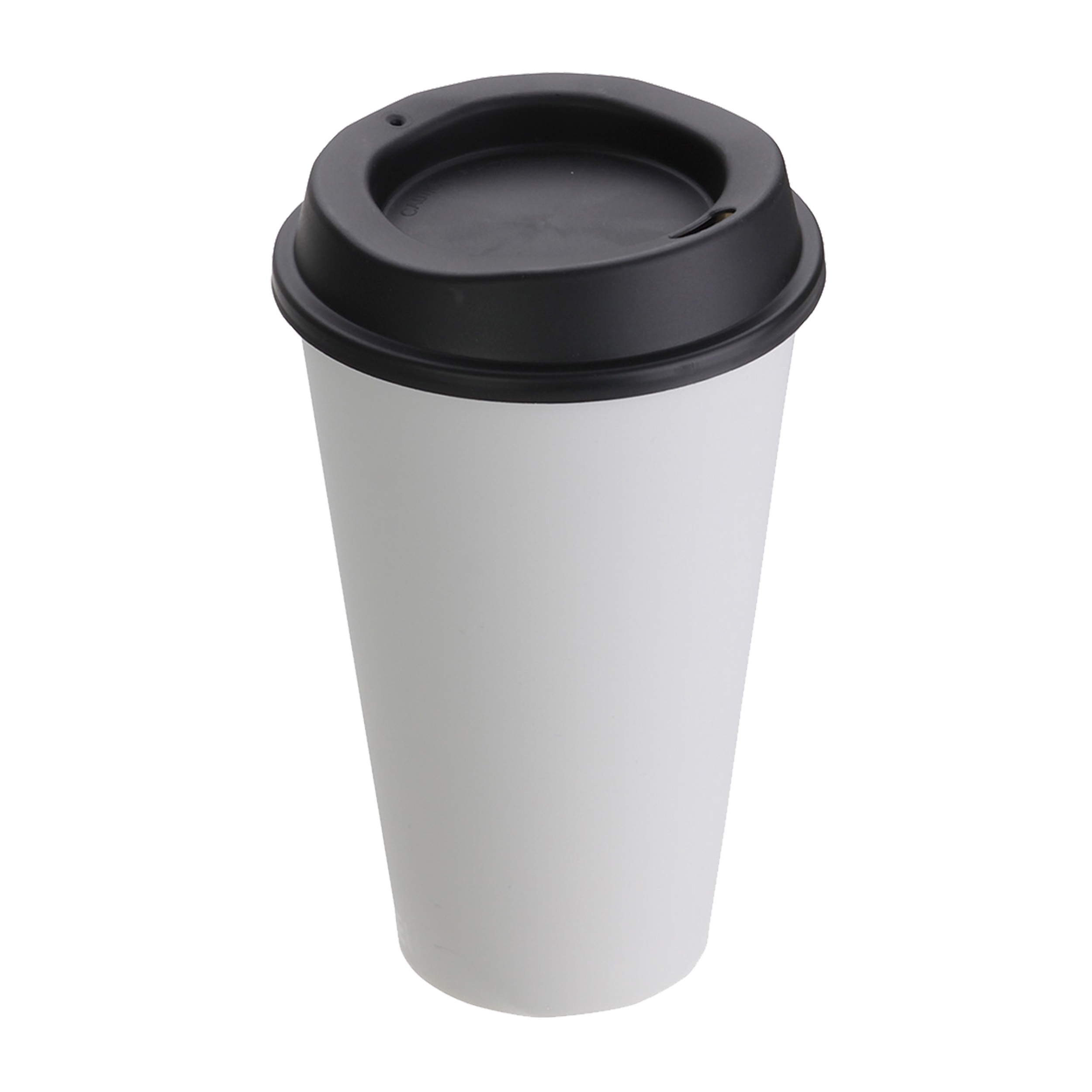 Plastic Reusable Coffee Cup - 16 oz. 5