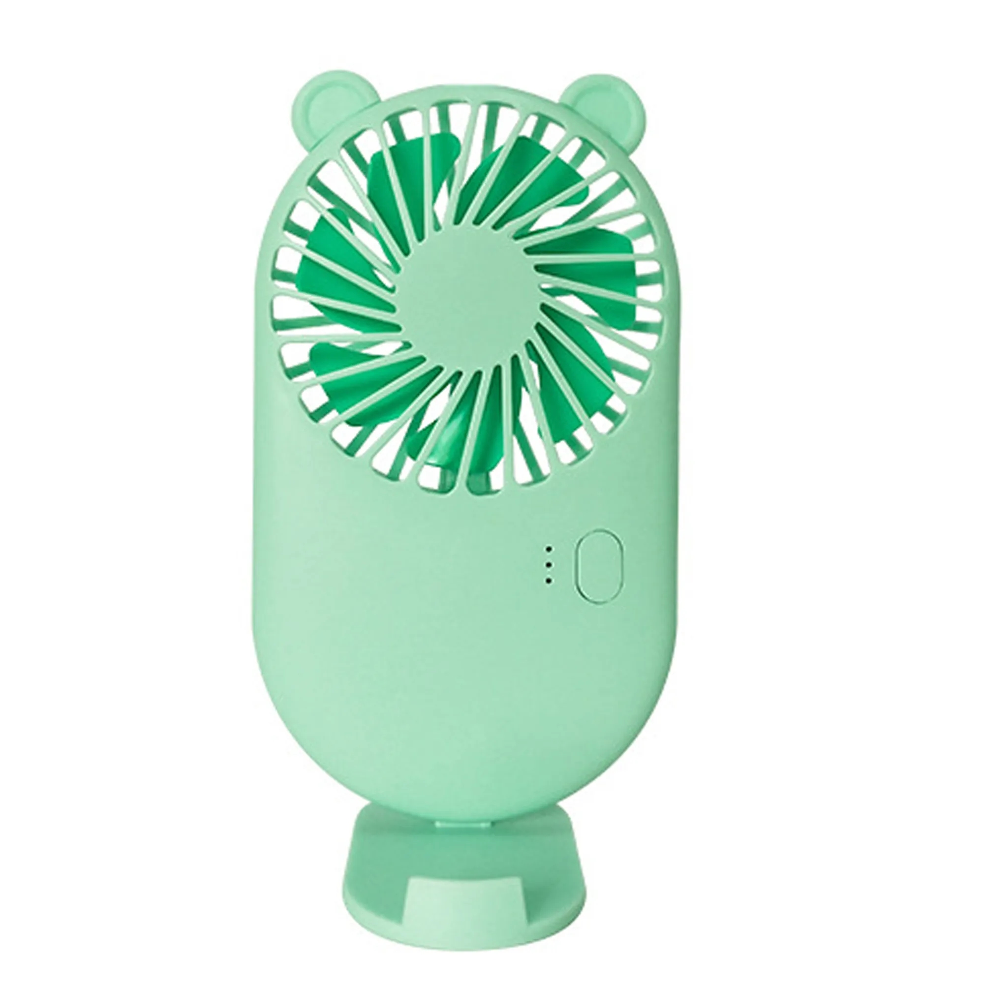 MOQ20PCS Mini Pocket Fan With Phone Holder 4