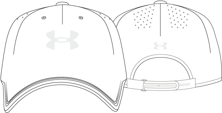 UA StealthForm Uncrushable Unisex Adjustable Hat 7