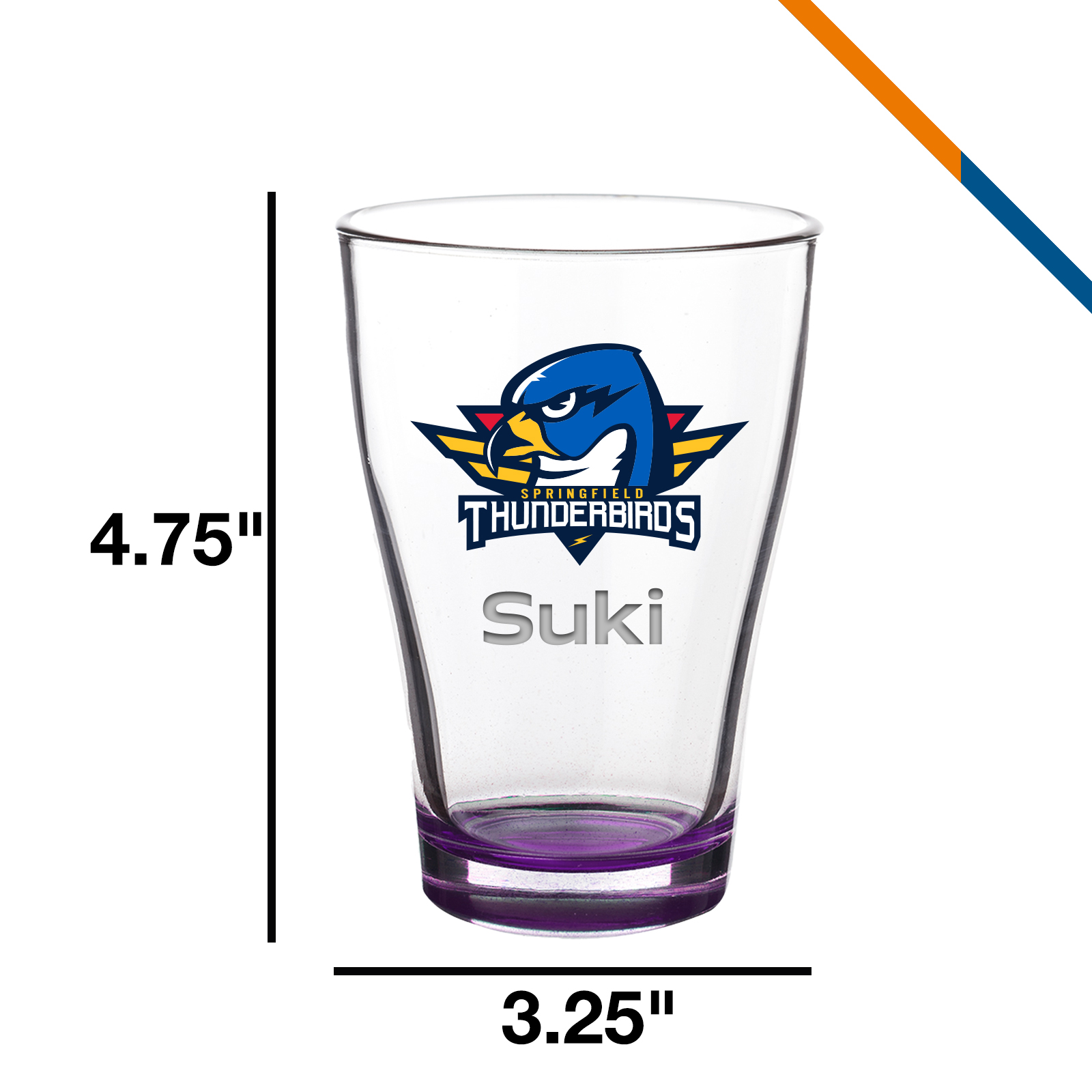 Grover Pub Beer Glasses - 12 OZ. 9