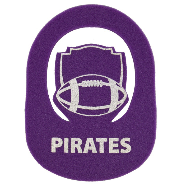 Football Crest Popup Visor 3