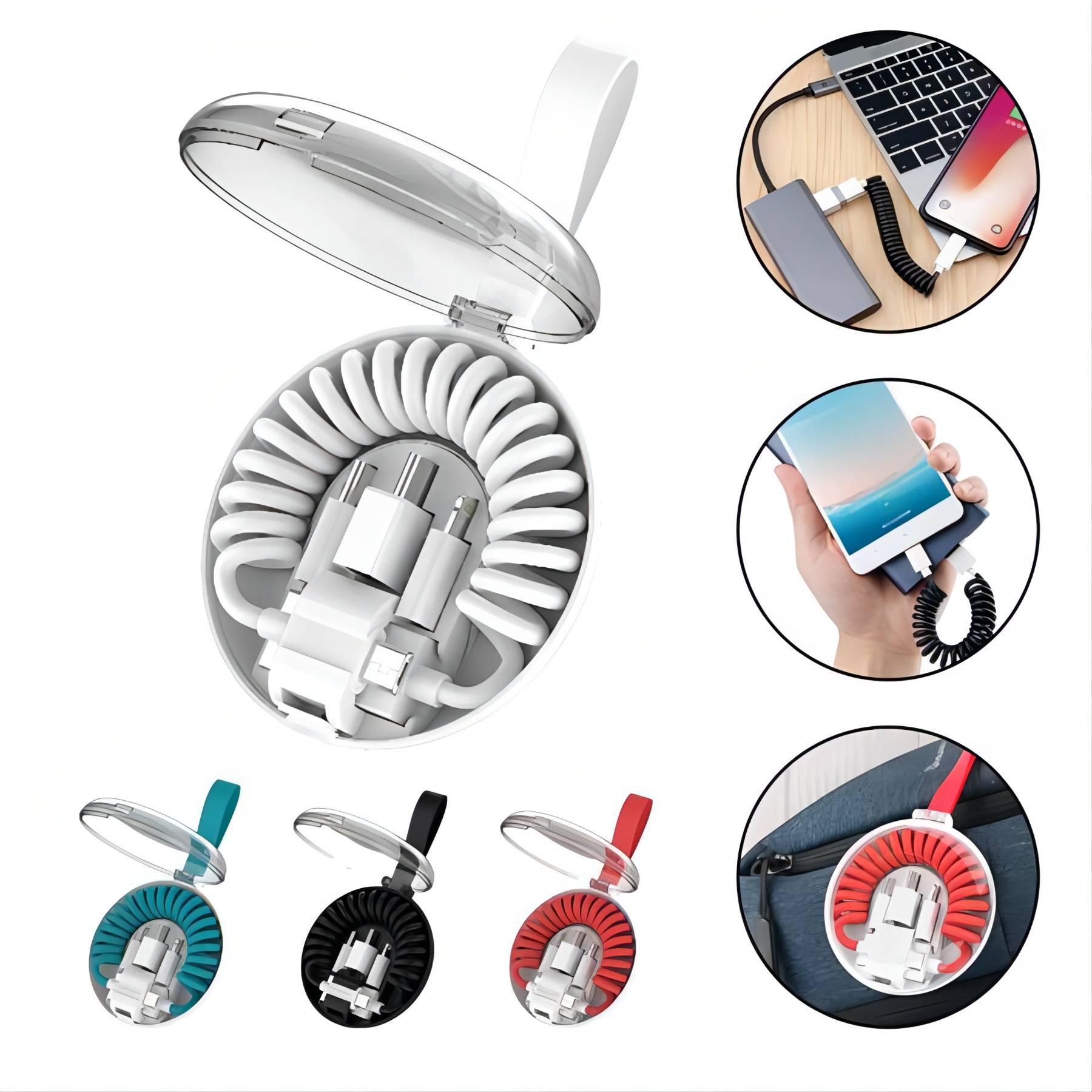 Spring Phone Charger Cable 3