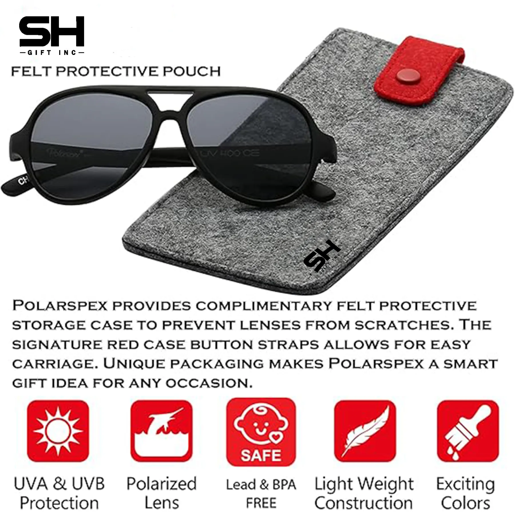 Bendable And Polarized Children's Sunglasses 2