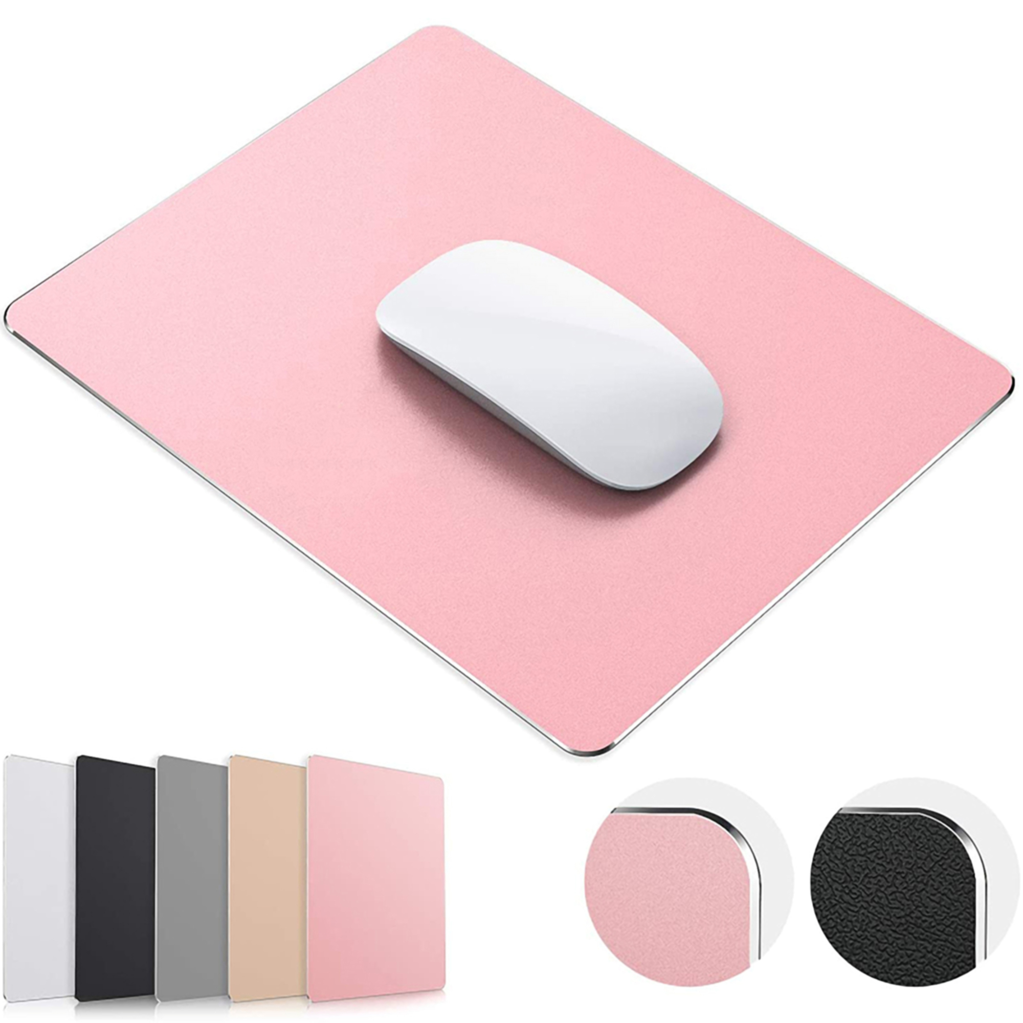 Double Sided Aluminum Mouse Pad 4