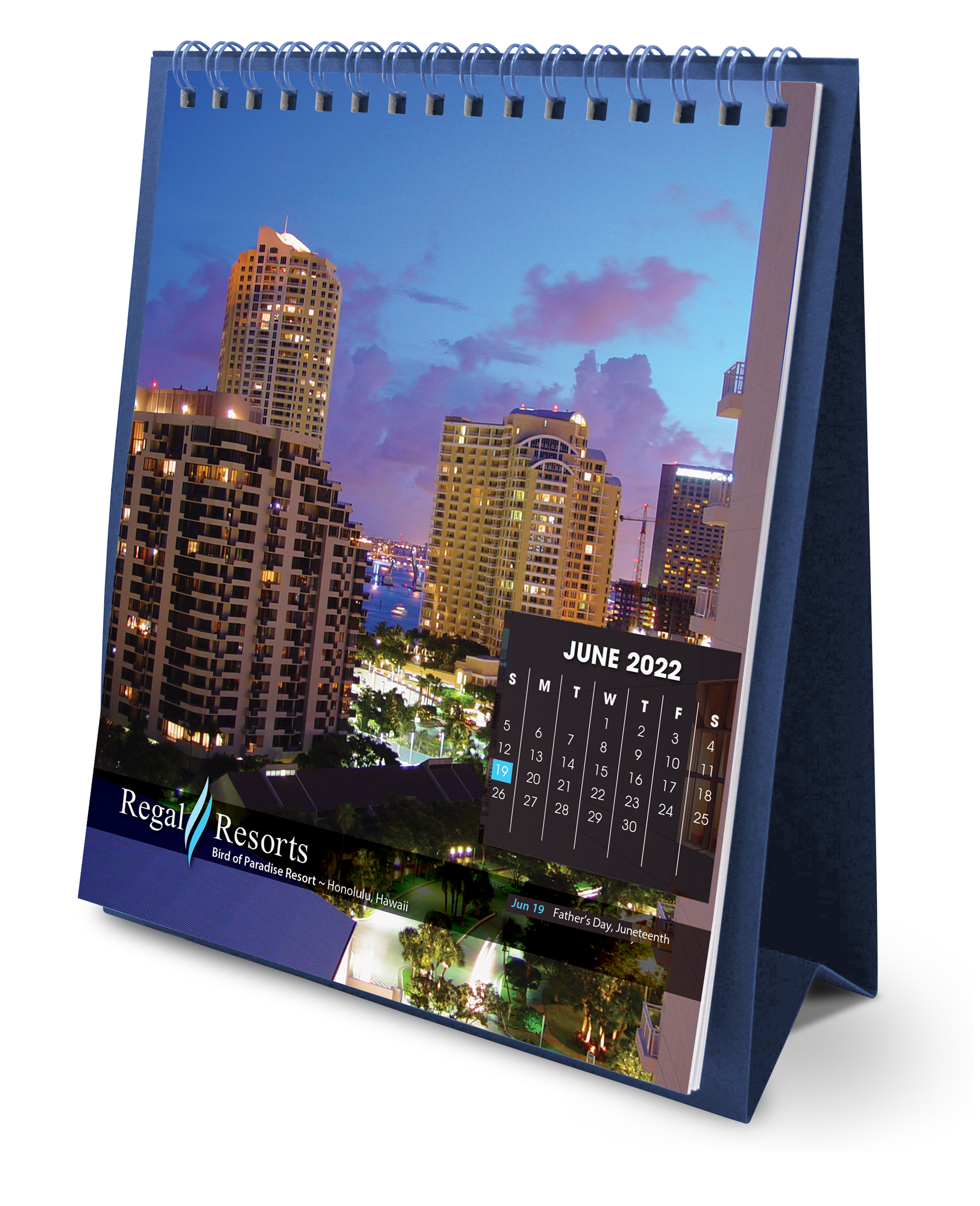 Flip Calendar w/Custom Photos (Tall)