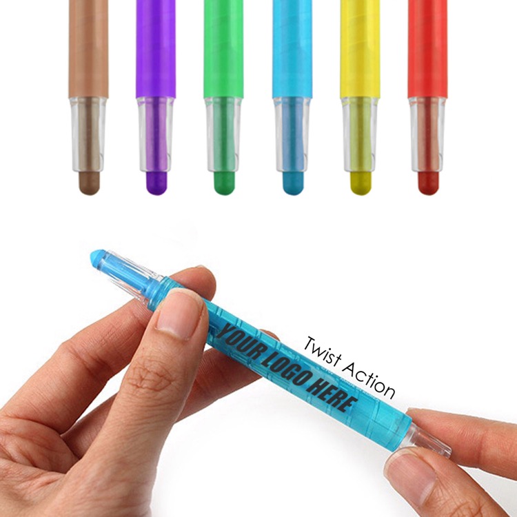 Turin 6CT Twist Crayon Set 4