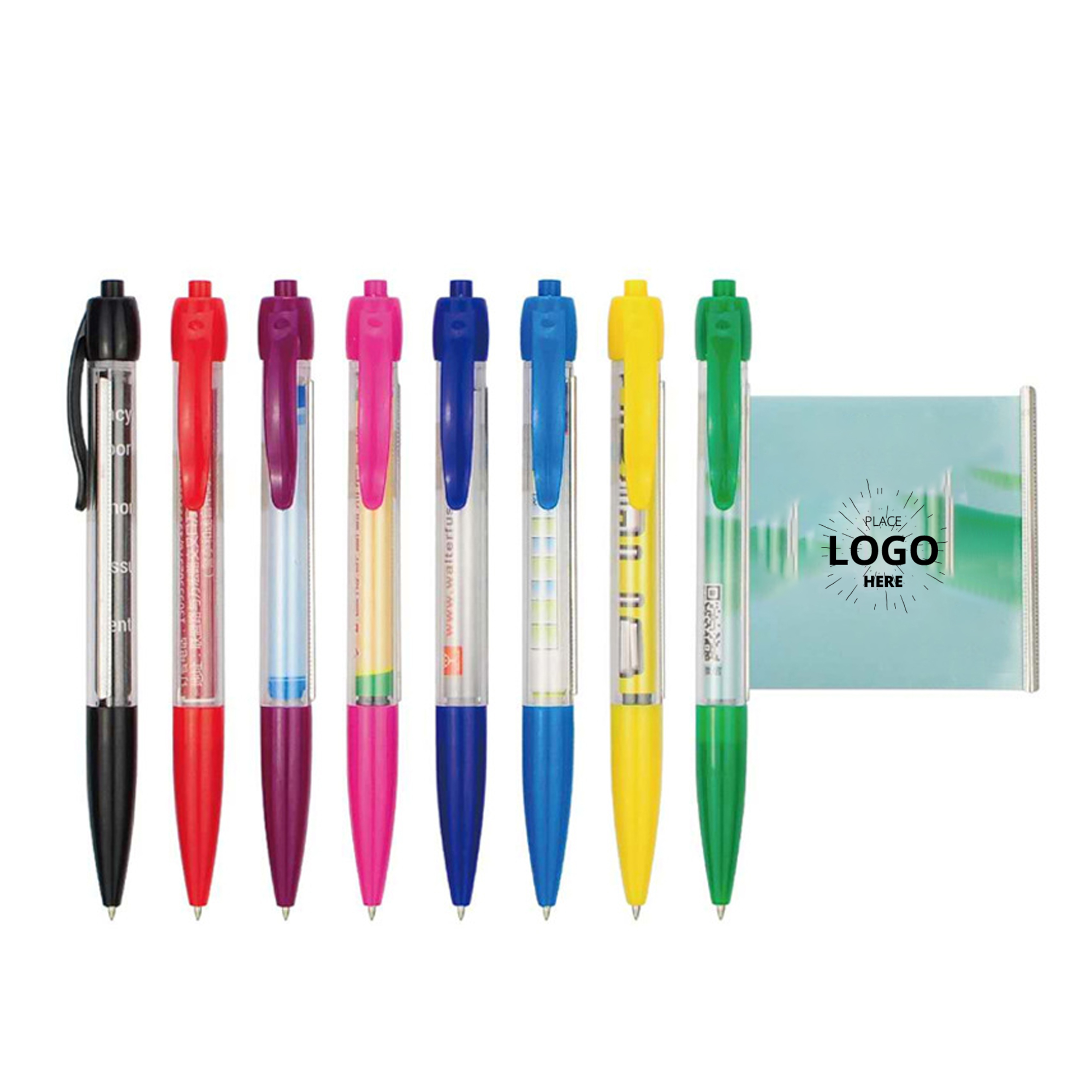 Promotional Ballpoint Pen With Stretchable Banner 2