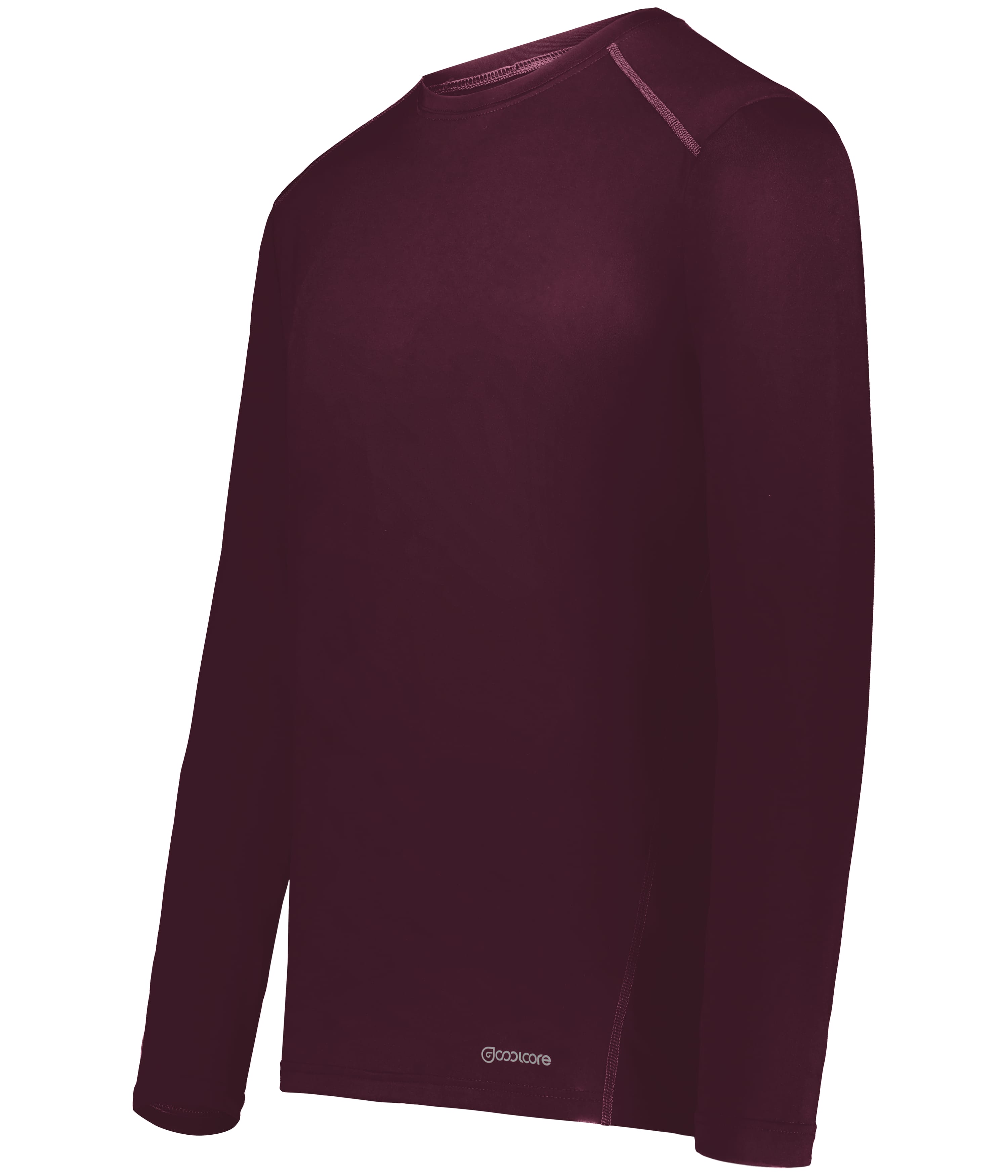 Essential Long Sleeve Tee Powered by Coolcore®, custom t-shirt with logo imprint 13