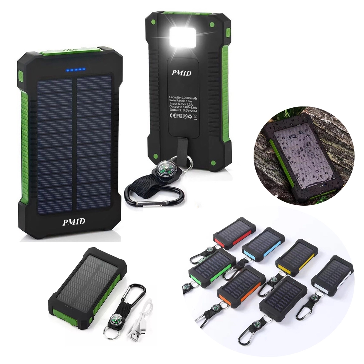 Multifunction Solar Power Bank 4