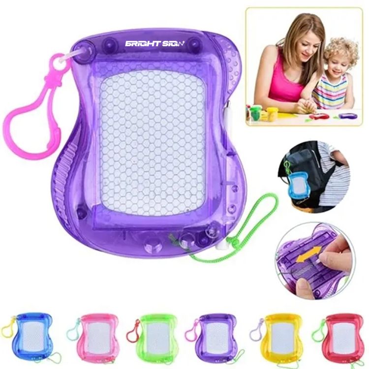 Mini Magnetic Drawing Board Keychain 2