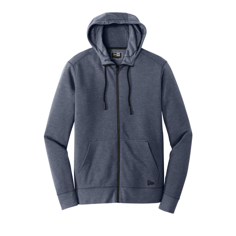 New Era Tri-Blend Fleece Full-Zip Hoodie, custom hoodie or sweatshirt with logo imprint 18