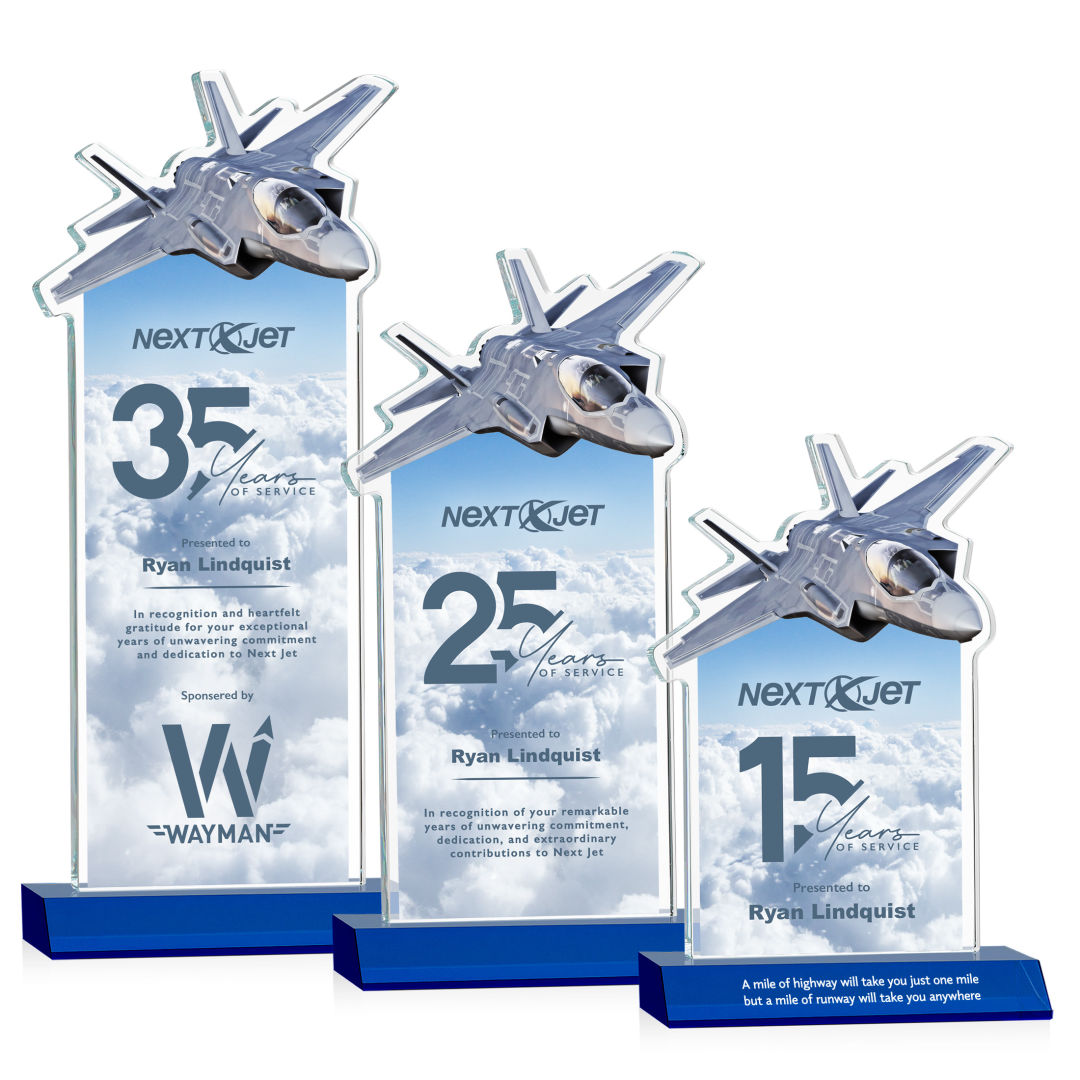 Top Gun VividPrint™ Award - Blue