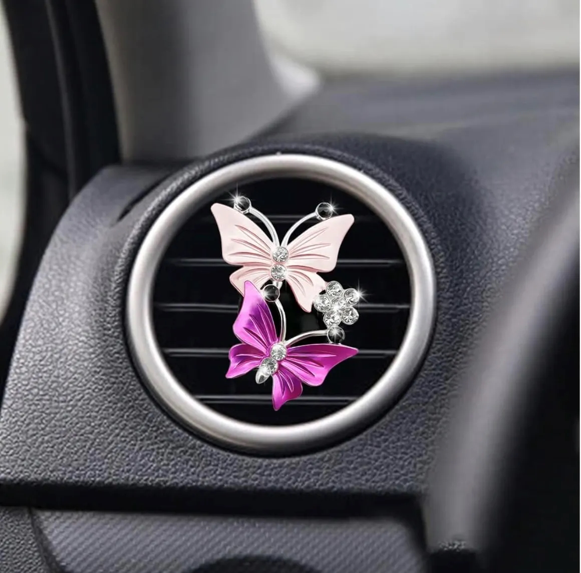 Car Air Fresheners Vent Clips,Butterfly Freshener Perfume 1