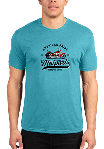 4.3 oz Preshrunk 50/25/25 Polyester / Cotton / Rayon Jersey 50