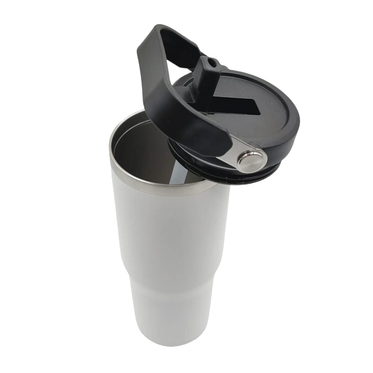 ArticFire 30oz Stainless Steel Tumbler with Handle & Built-In Straw 24