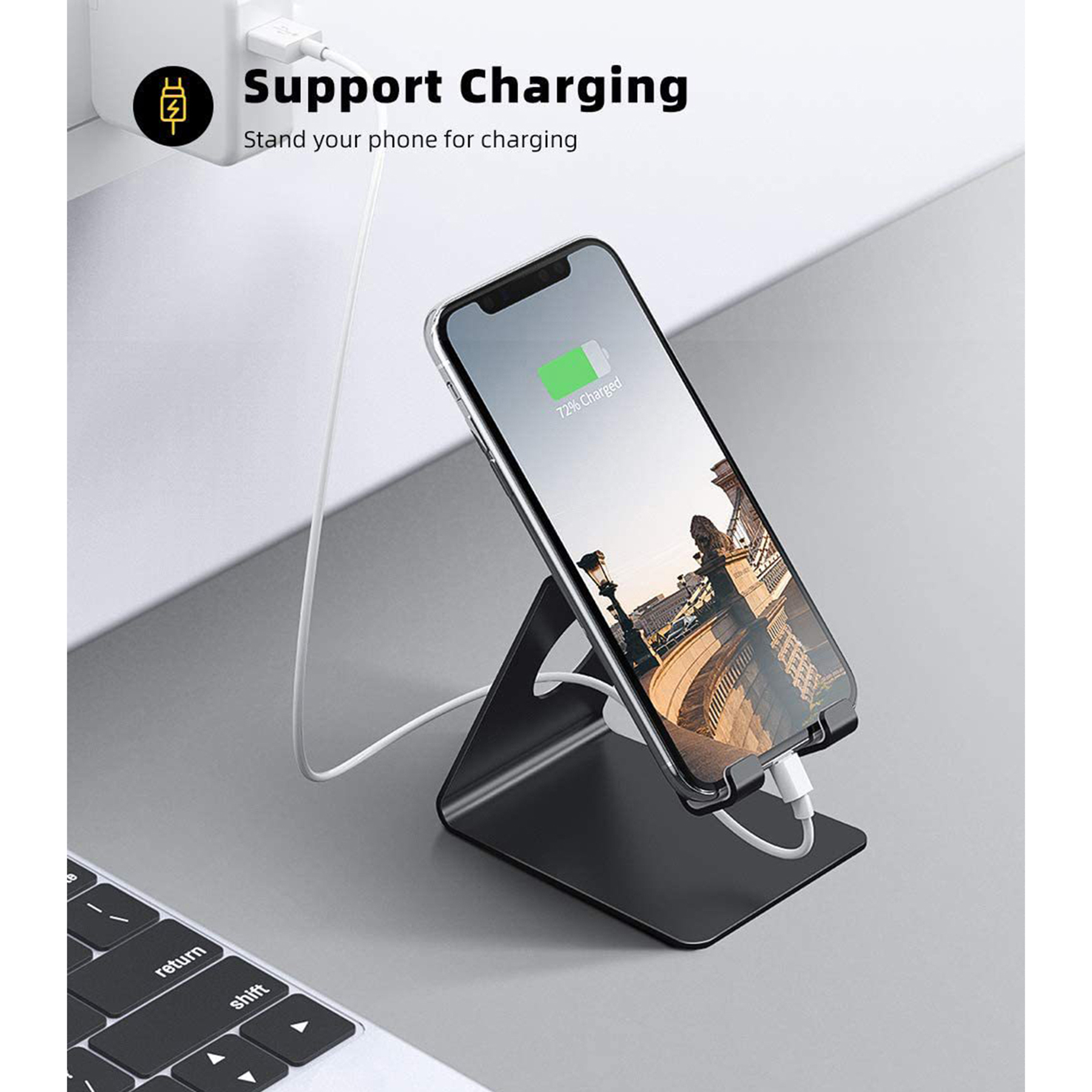 Aluminum Smart Phone Table Stand 3