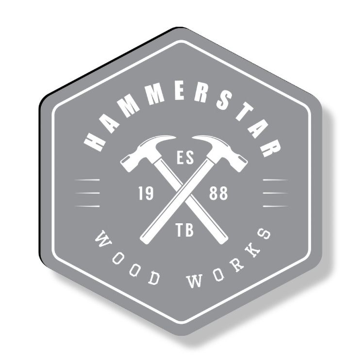 Custom .035 Magnet 7 to 8 sq/in Screen-printed, White Matte Vinyl Topcoat