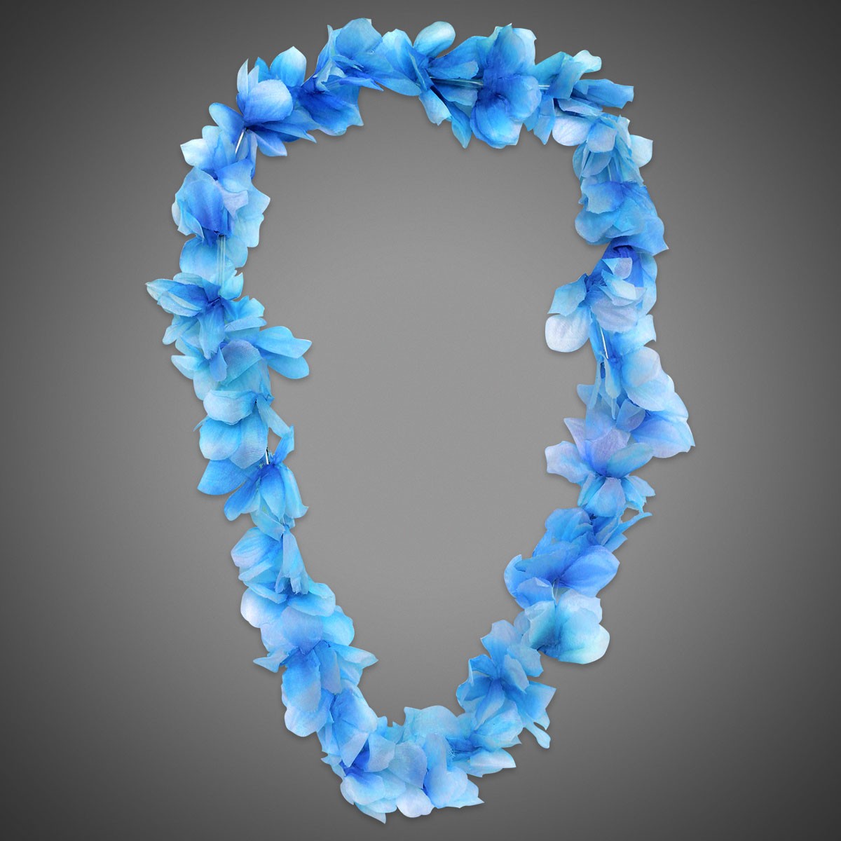 Blue Flower Leis 2
